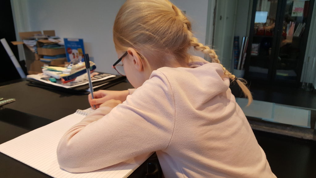 Laura loopt mee 
